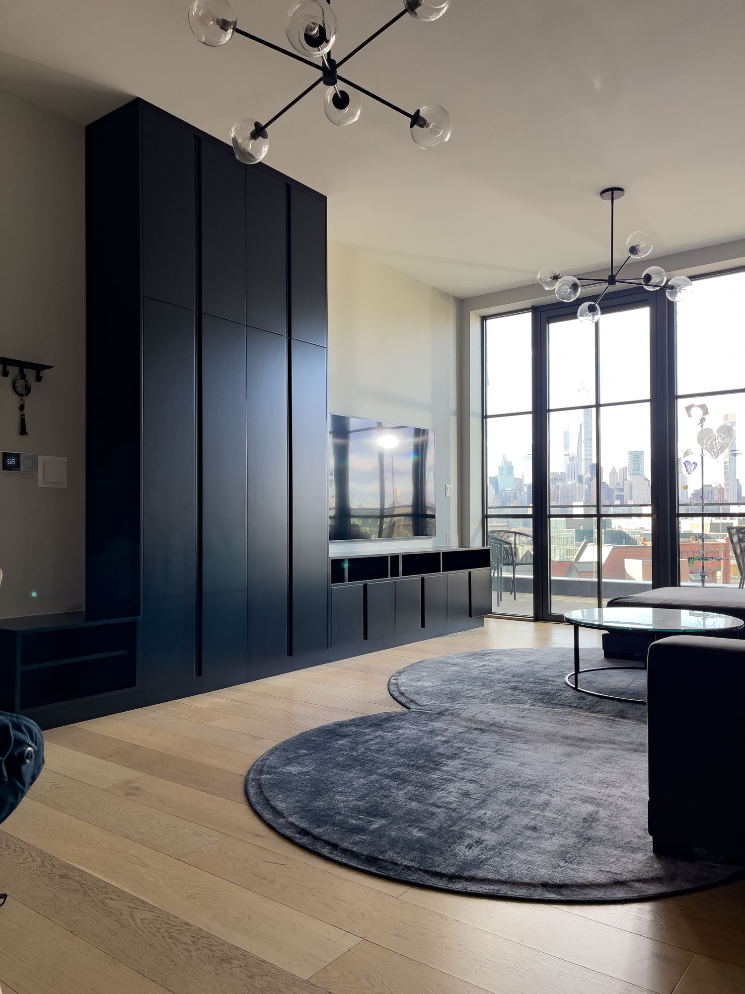 Long Island City custom wardrobe — Wewillbebirds built-in millwork