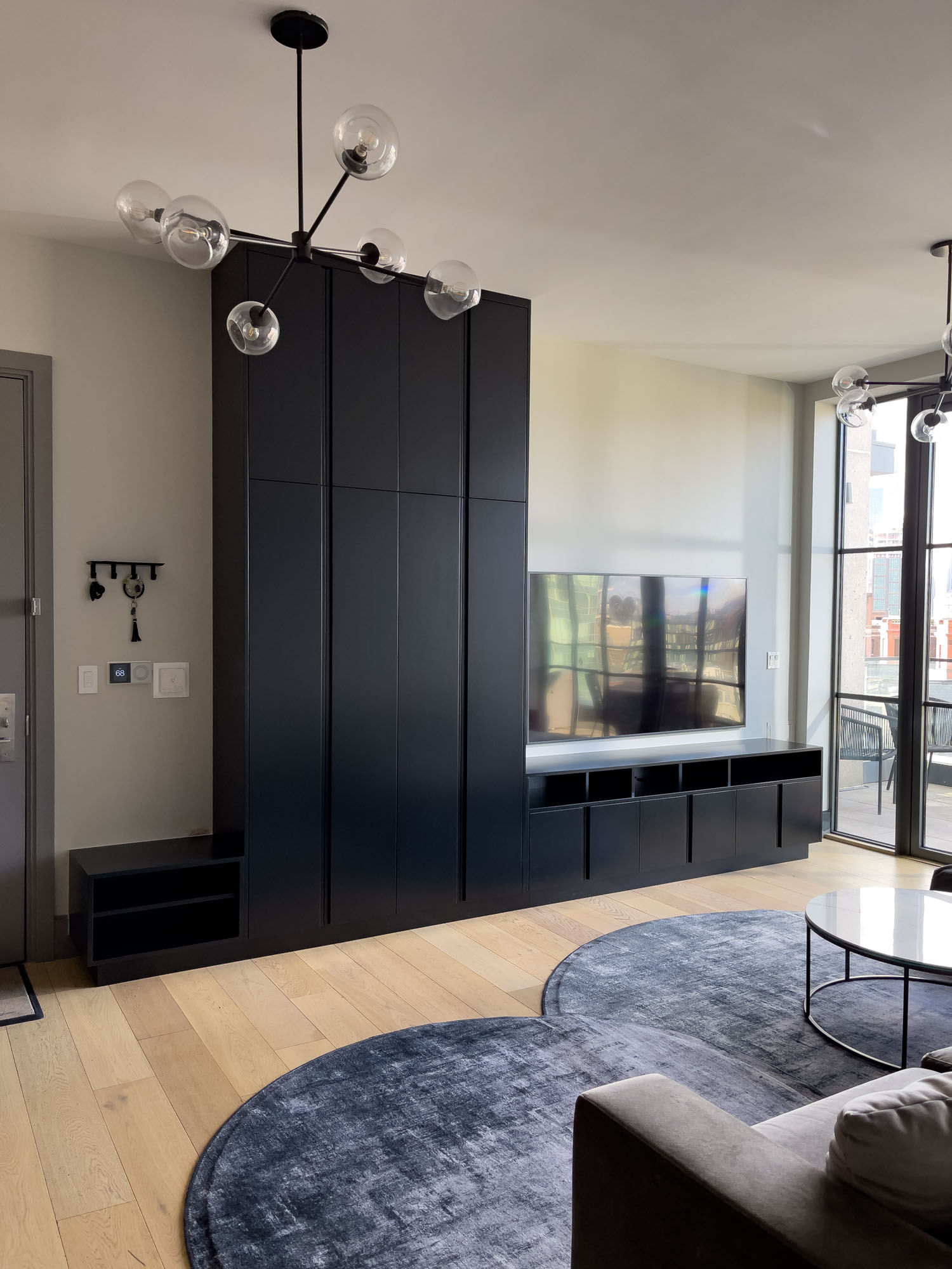 Long Island City custom wardrobe — Wewillbebirds built-in millwork