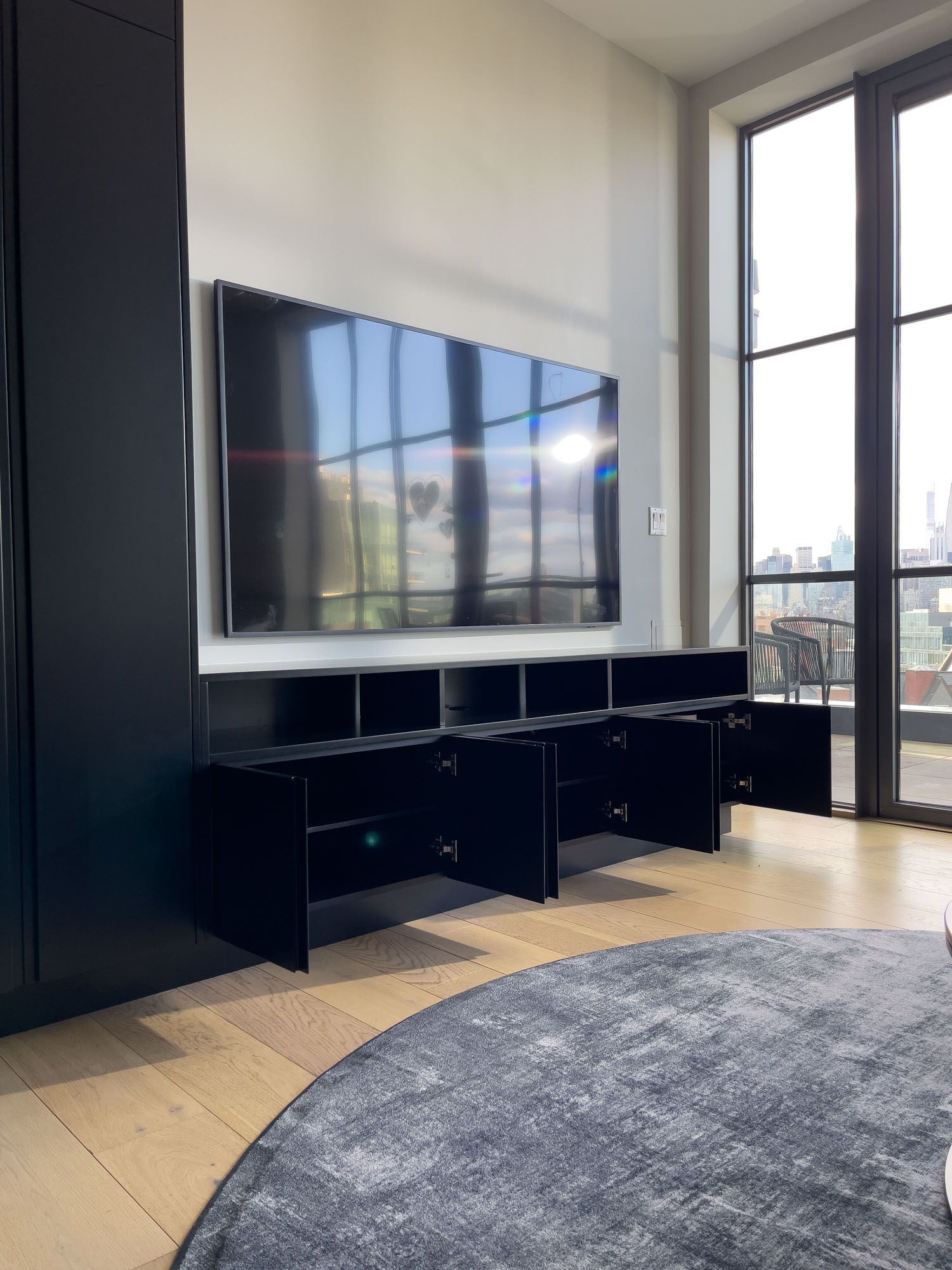 Long Island City custom wardrobe — Wewillbebirds built-in millwork