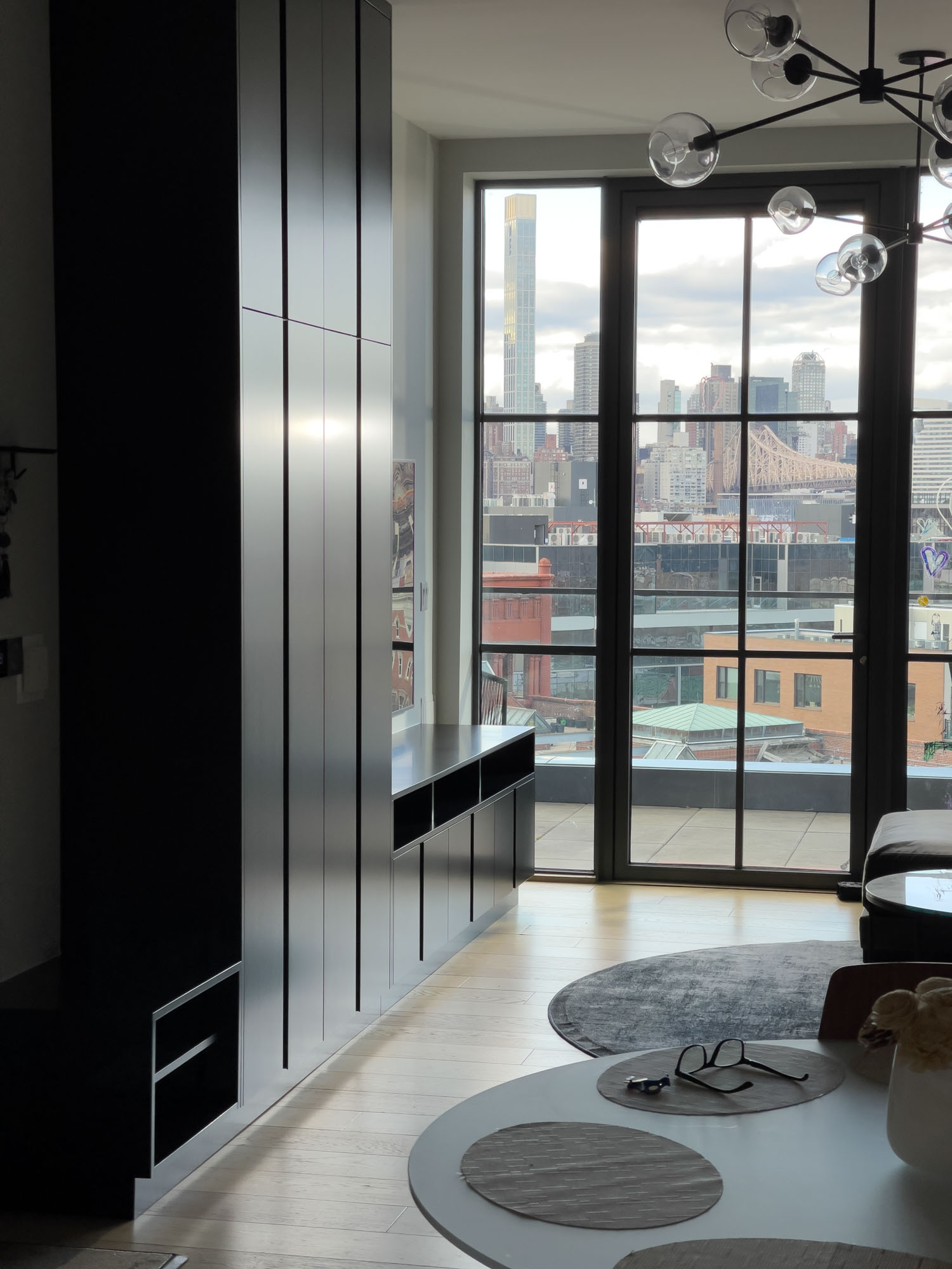 Long Island City custom wardrobe — Wewillbebirds built-in millwork