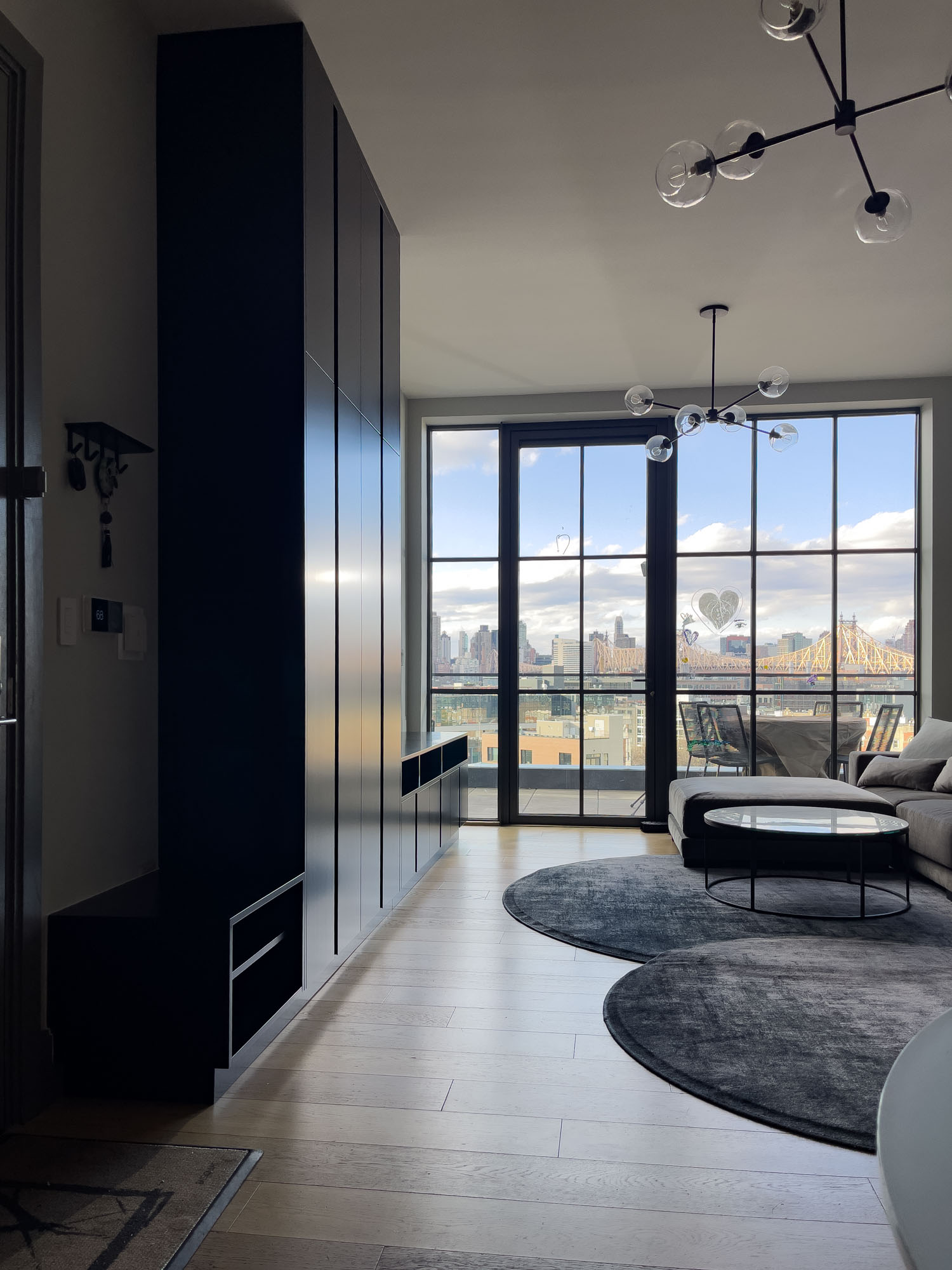 Long Island City custom wardrobe — Wewillbebirds built-in millwork
